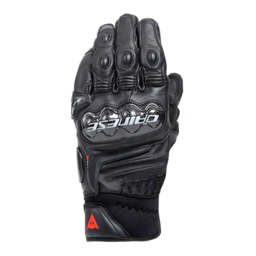 Luva Dainese Carbon 4 Short Leather Preto