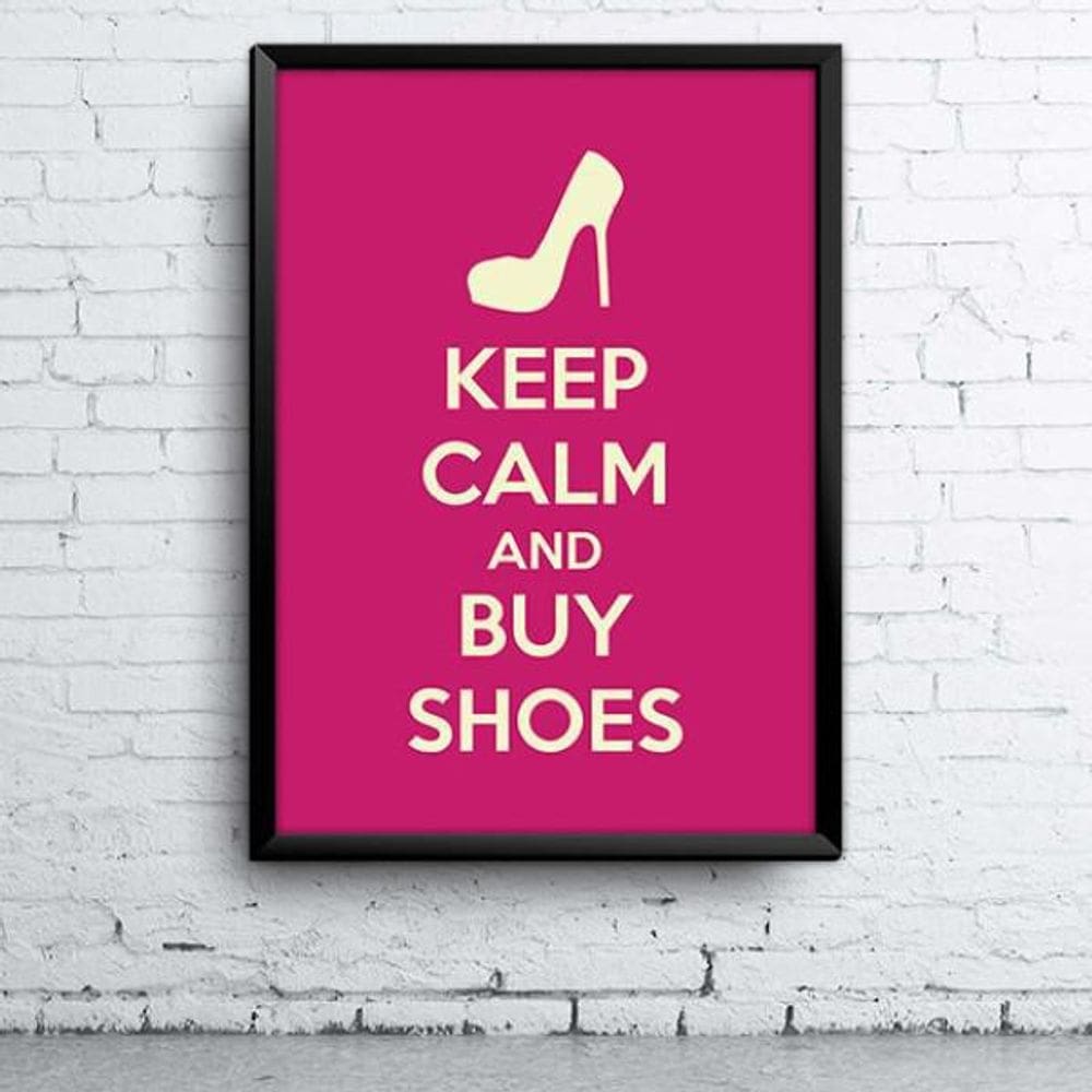 Quadro Keep Calm 9 A4