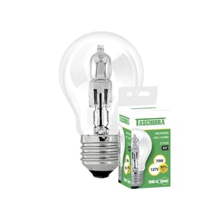 Lâmpada Halógena Taschibra A55 70W E27 2700K 110V