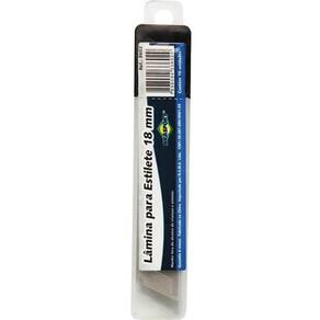Lâmina Para Estilete 120 Unidades 12 Pacotes 18Mm Brasfort