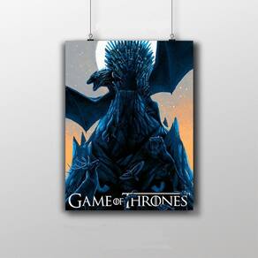 Placa Decorativa Game Of Thrones - Arte Wallpaper