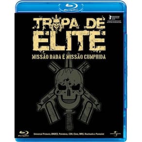 Blu Ray tropa de elite - missão dada é missão cumprida