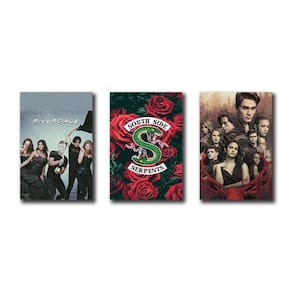 Placas Decorativas Quadros Série Riverdale Mdf 3 Peças