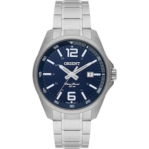 Relógio Orient Masculino Analógico Prata Aço MBSS1275 D2SX