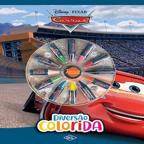 Livro Infantil Colorir Cars 3 Aquarela Dcl