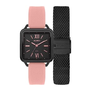 Relógio Euro Feminino Candy Colors Preto - Eu2036Yrd/T4P