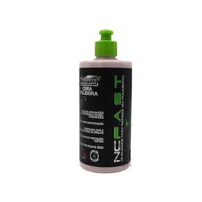 Cera polir arranhao brilho carro moto NC Fast 500ml
