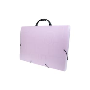 Maleta Ofício Rosa Dellofine 43mm - Polipropileno