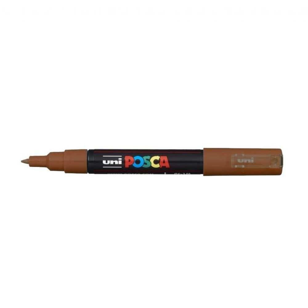 Caneta Uni-Ball Posca Pc-1M Fina - Marrom