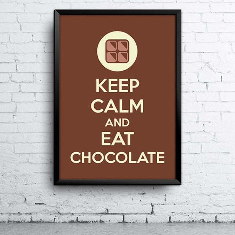 Quadro Keep Calm 12 A4