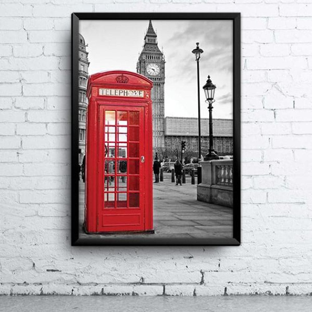 Quadro Cabine Londres A4