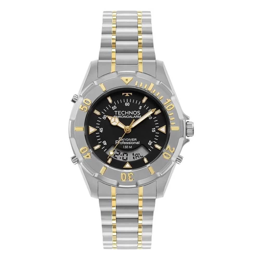 Relógio Technos Masculino Skydiver WT2050AG/1P - Prateado