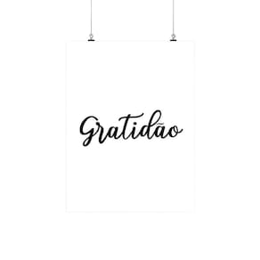 Placa Decorativa Frase Gratidão Simples 20X30Cm