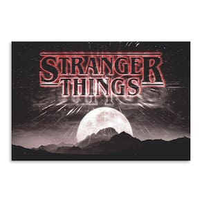 Placa Decorativa Em Mdf Stranger Things 20X30Cm