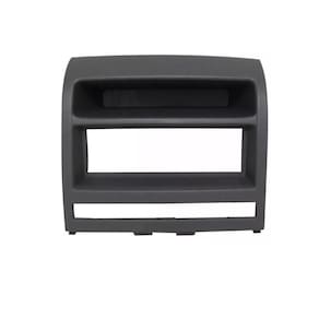 Moldura 1 Din Autoplast Cinza para Fiat Idea Palio