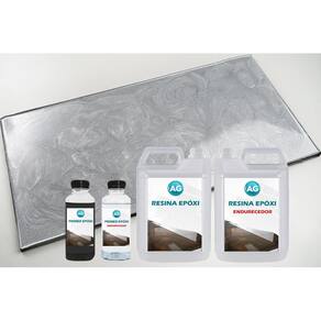 Kit Bancada Metálico por M - Primer e Resina Epóxi - Preto