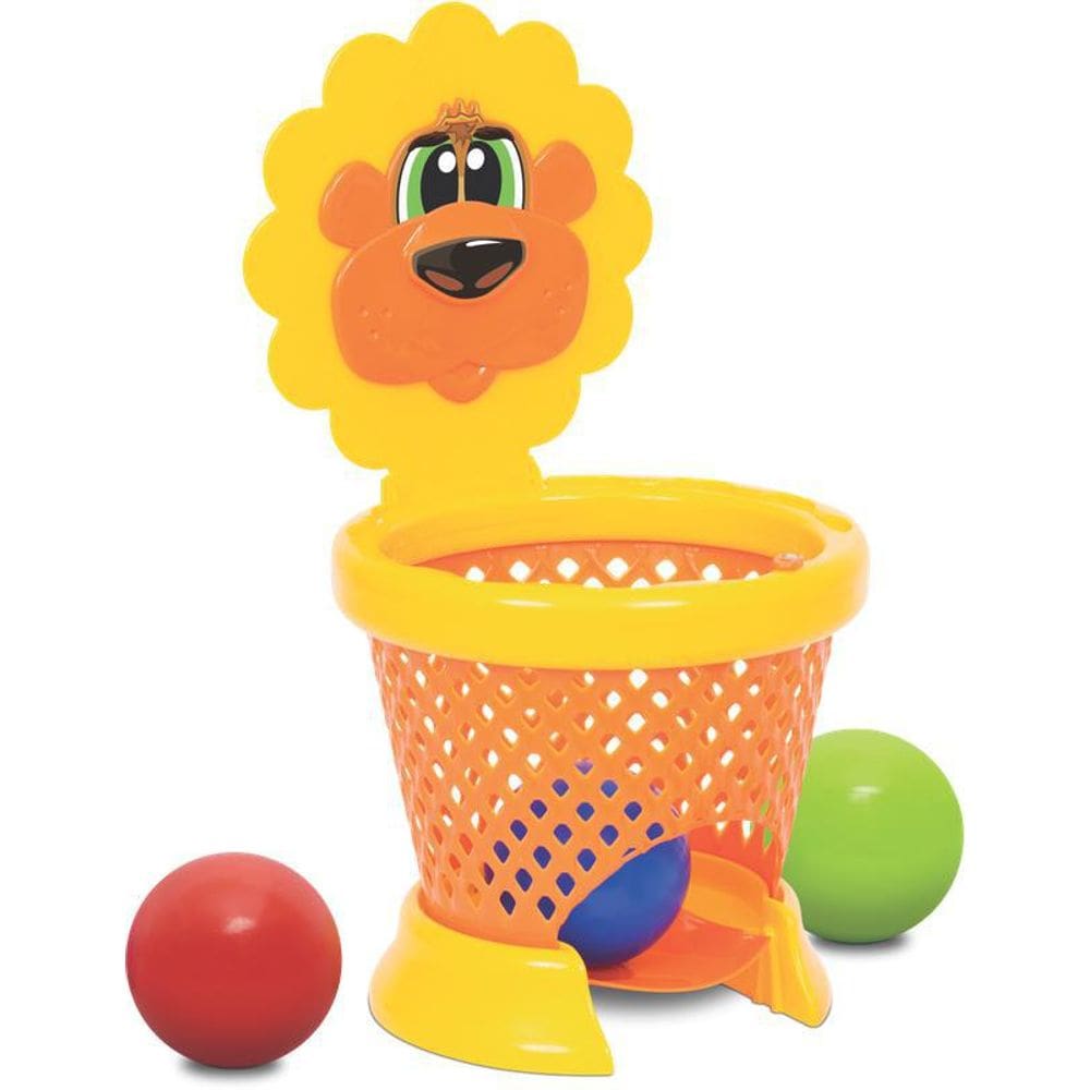 Brinqueto Infantil Basketball Baby Com Bolinhas Mercotoys
