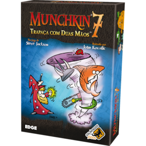Munchkin 7 Trapaça com Duas Mãos Galápagos Expansão MUN107
