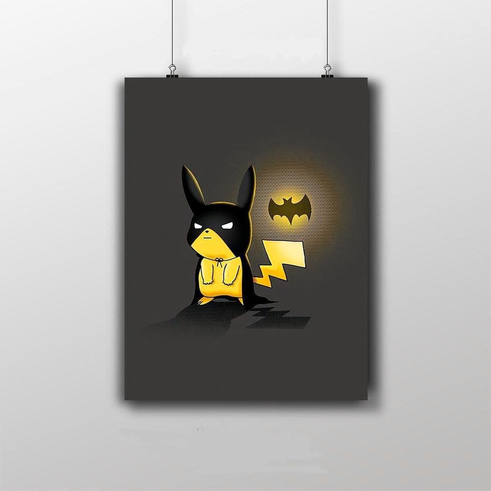 Placa Decorativa Pikashu Bat