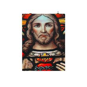 Placa Decorativa Sagrado Coração De Jesus 20X30Cm
