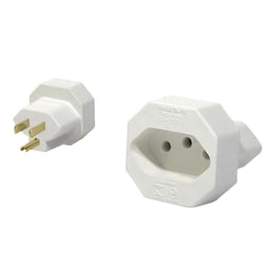 Adaptador Tomada Tripolar Padrão Force Line
