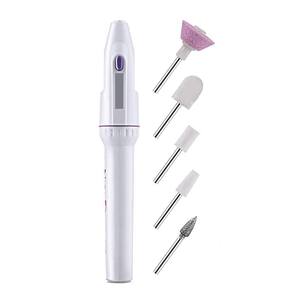 Conjunto De Manicure Elétrico De Lixa Elétrica Portátil