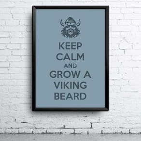 Quadro Keep Calm 14 A4