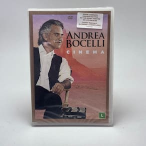 Dvd Andrea Bocelli - Cinema