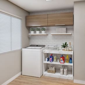 Lavanderia Modulada 2 Amários Tex 107 Carvalho