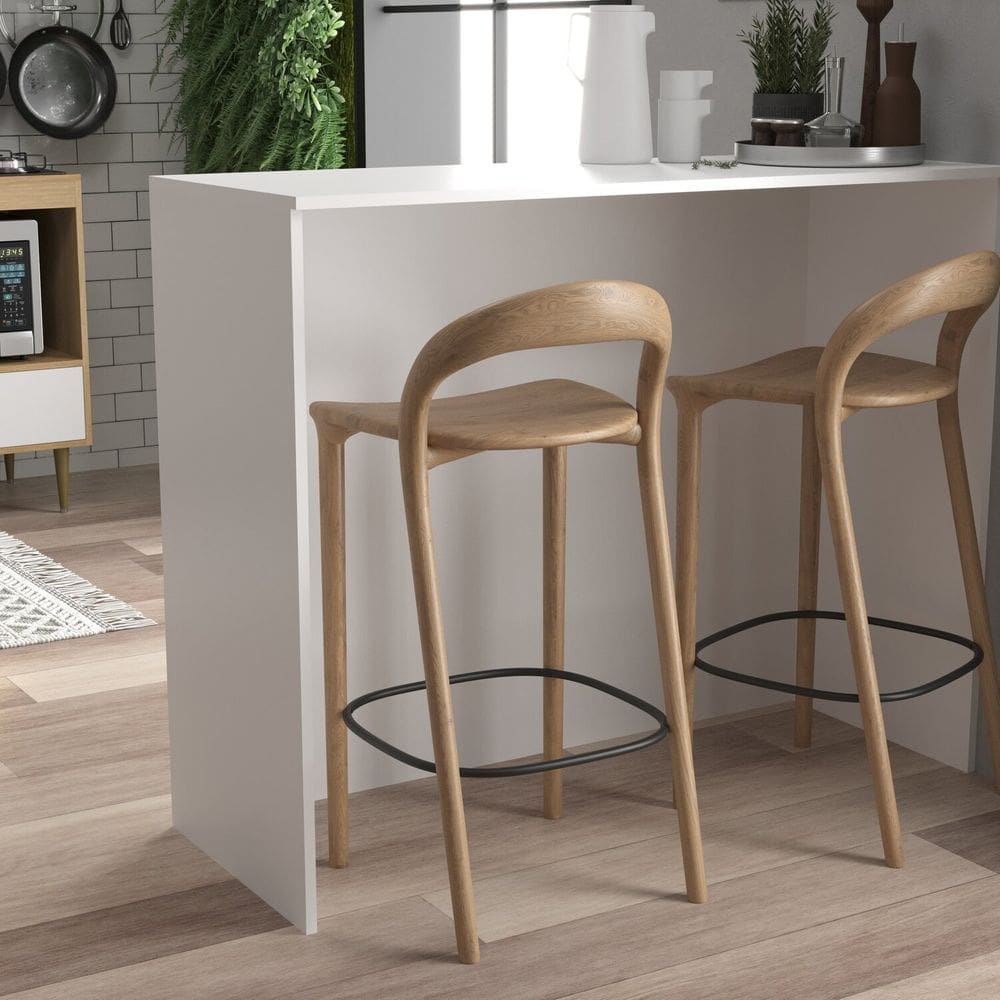 Bancada Ilha de Alimentação 115 Cm Onix Branco