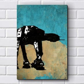 Placa Decorativa - Modelo P95 - Star Wars 30X20Cm Em Mdf