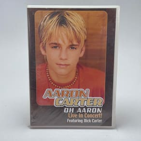 Dvd Aaron Carter - Oh Aaron Live Conc-c/ Nick Backstreet Boy