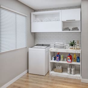 Lavanderia Modulada 2 Amários Tex 105 Branco