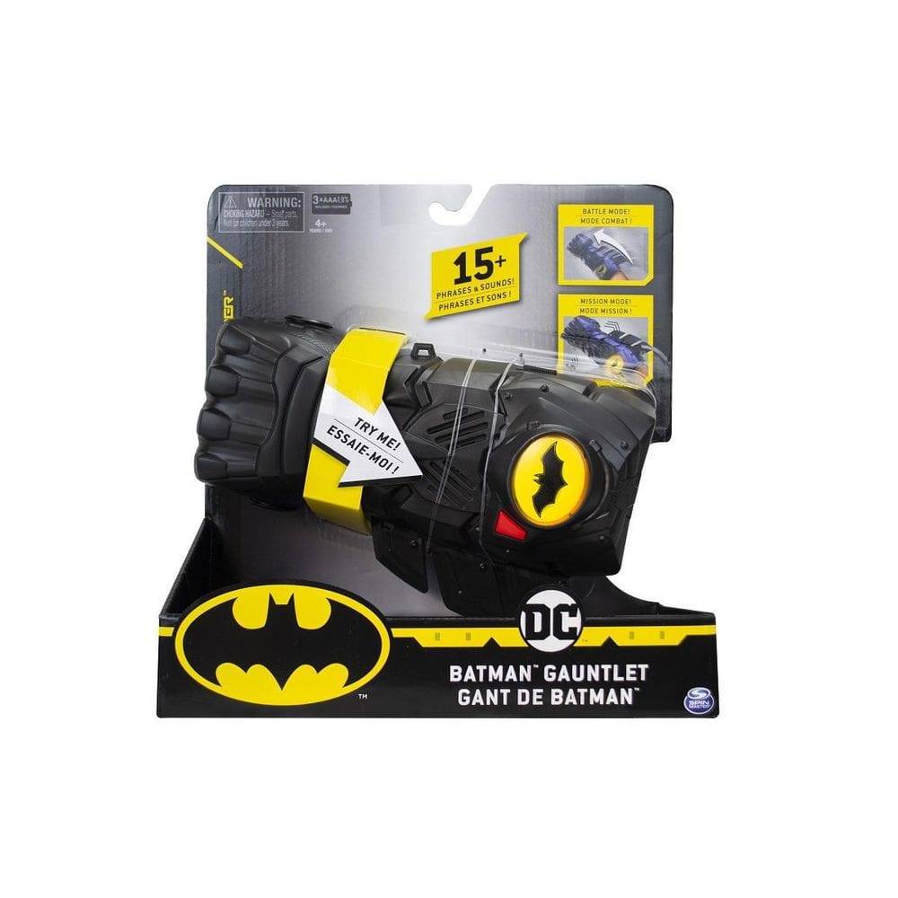 Manopla Do Batman Modo Combate Modo Missão 15 Sons E Frases