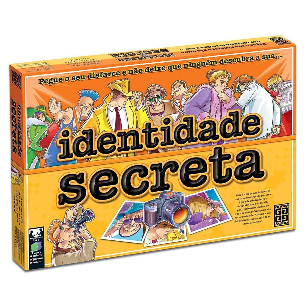 Jogo Identidade Secreta Grow