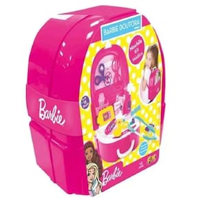 Barbie Doutora Medica Mochila Com Acessórios F00629 - Fun