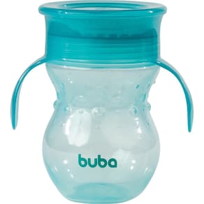 Copo 360 De Transição Antivazamento Verde - Buba