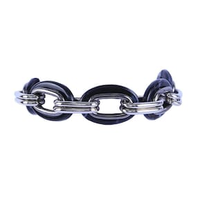 Pulseira Armazem Rr Bijoux Elos Preta
