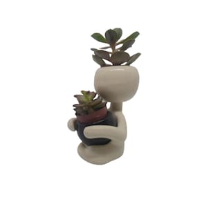 Vaso Boby Com Vaso Odara Artesanatos Vaso Em Cerâmica