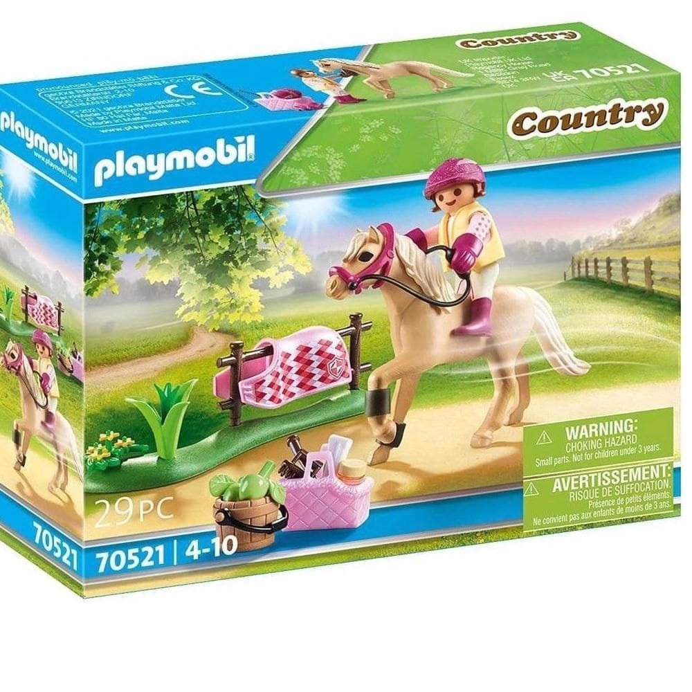 Playmobil Country Pônei Colecionável Alemão 70521 Sunny 2255