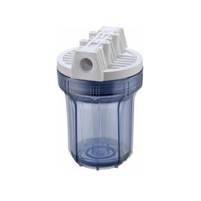 Carcaça Transparente Std 5X2,5 Para Filtros - Rosca 3/4