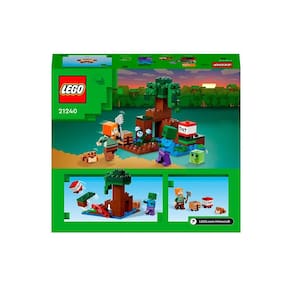 Lego Minecraft A Aventura No Pântano 21240 - 65 Peças