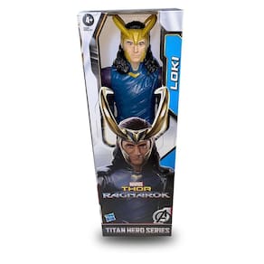 Boneco Loki Titan Hero Traje Ragnarok 29Cm - Hasbro F2246