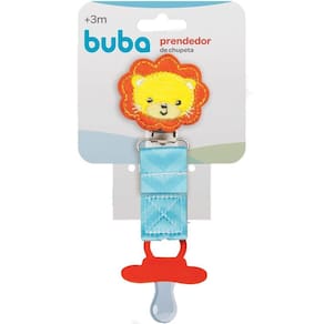Prendedor De Chupeta Buba Baby Leão Fun - Bub 12054