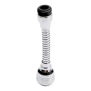 Extensor Arejador Flexível Chuveirinho 15cm Prata