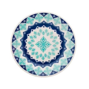 Prato de Sobremesa Cerâmica 18cm Estampa Donna Lola 1 Unidade - Biona 74478
