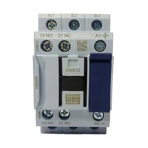 Contator Tripolar Weg CWB12 12A 24Vdc 1NA+1NF