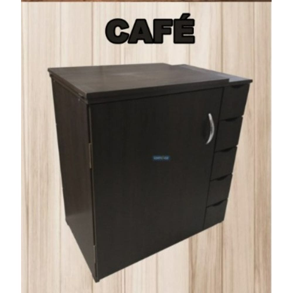Gabinete Luxo 5 Gavetas P/maquina De Costura Doméstica CAFÉ