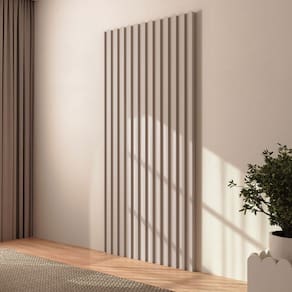 Painel para TV 100% Mdf Ripado Marrom Claro - Dalla Costa