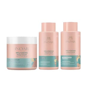 Inoar Meu Cacho Meu Crush Kit Modelagem Capilar 500ml